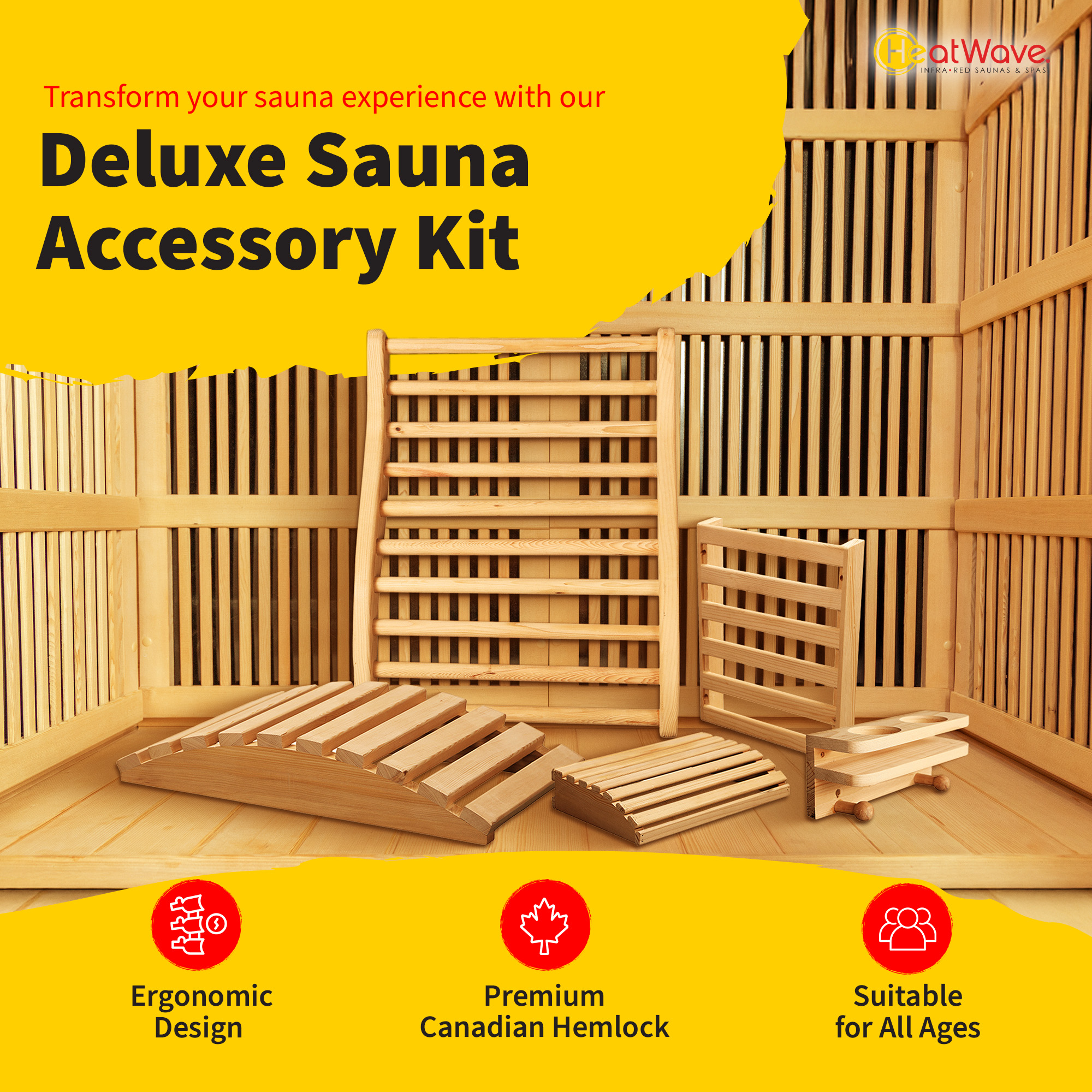 Deluxe Sauna Accessory Kit | SA5024 image 3