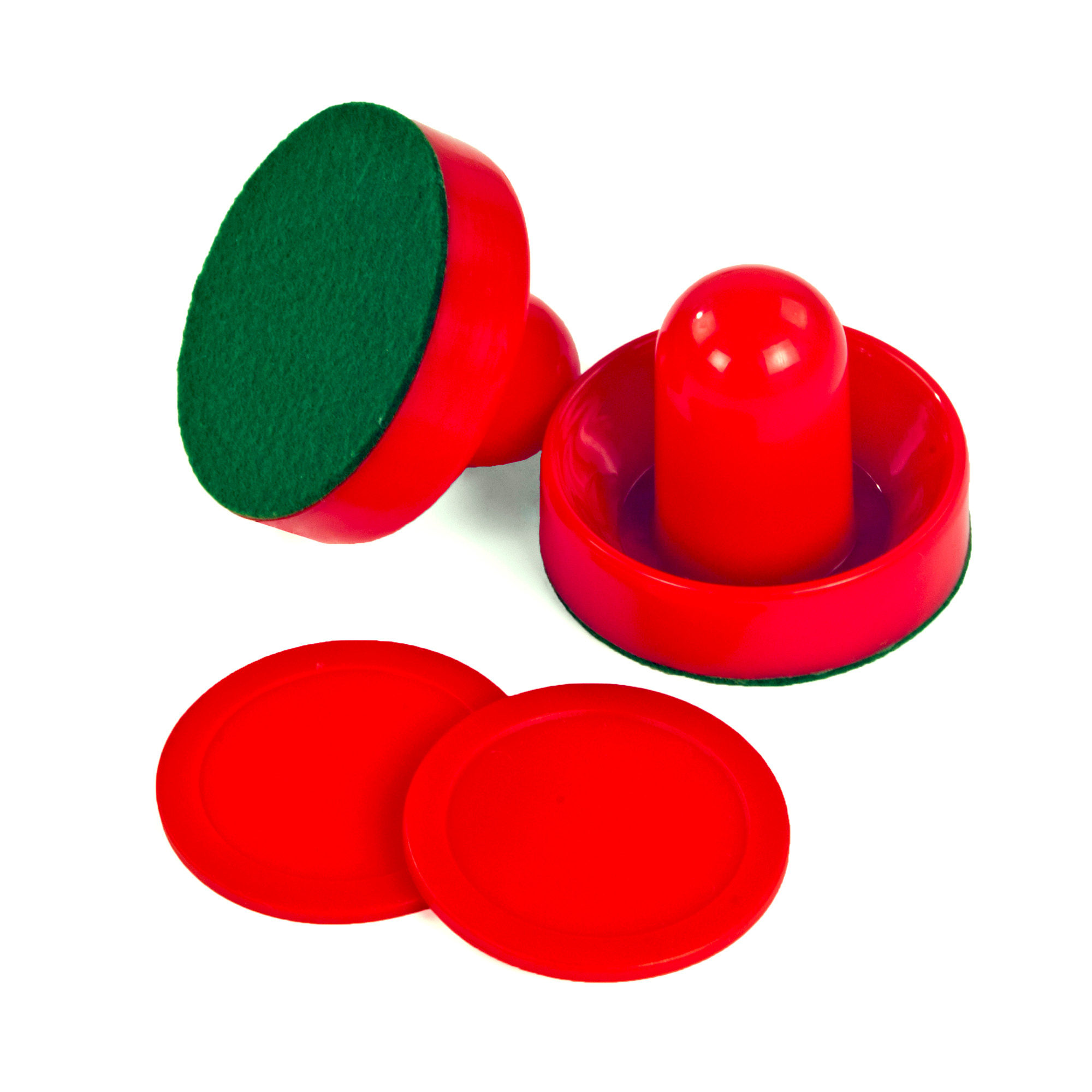 Air Hockey 3-in Strikers and 2.5-in Pucks - Red | BG1008 - product image