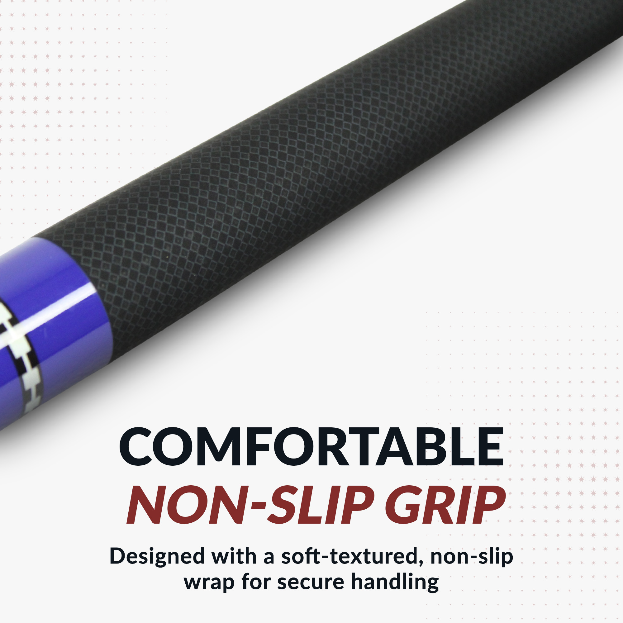 Conquest 58-in Cue Stick - Fiberglass - Blue | BG2561BL image 5
