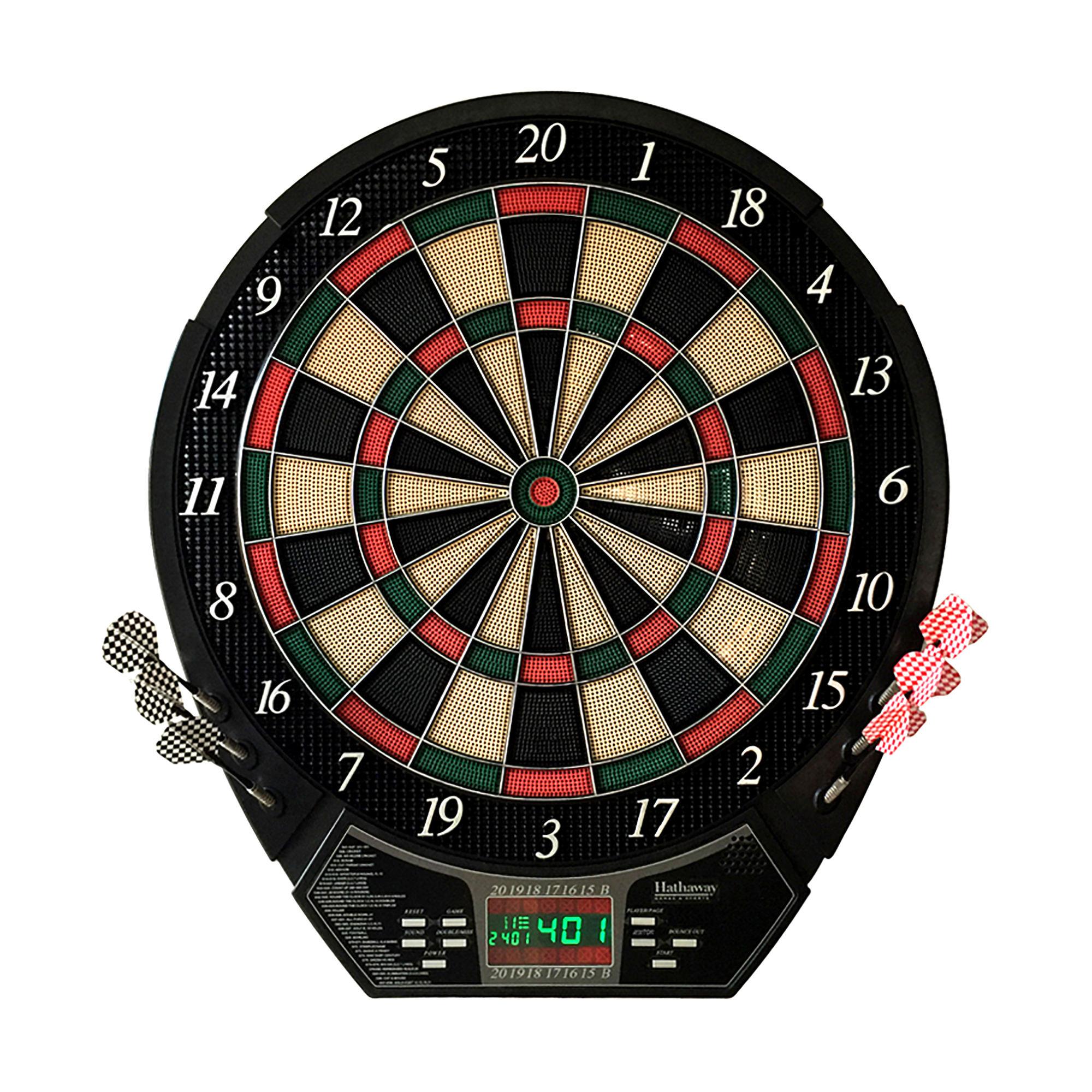 Magnum 15.5-in Electronic Dartboard - 20 Games - Soft Tip | BG1042D - product image