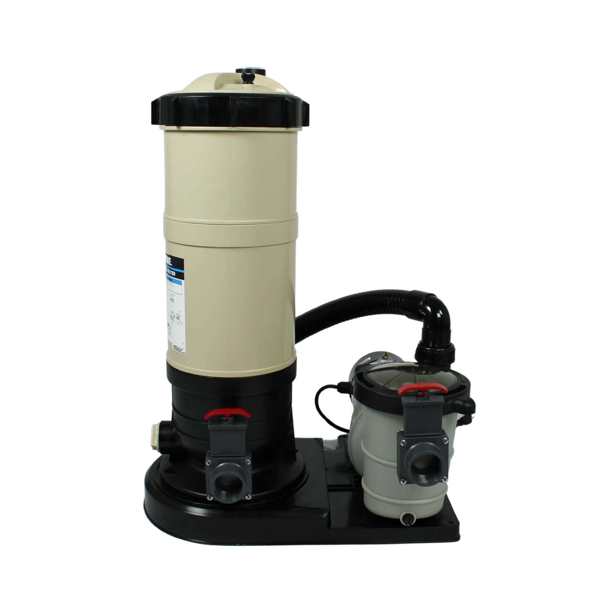 FlowExtreme 90 SF Cartridge Filter System with 1 HP Pump for Above Ground Pools | NE635 image 2