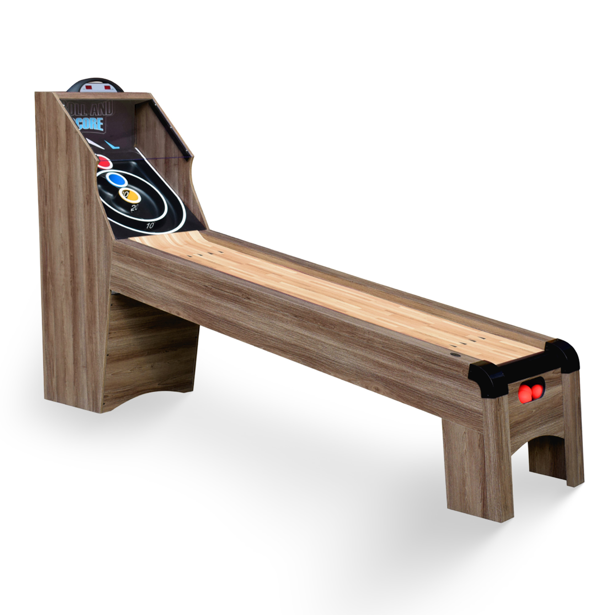 Shooting Star 9-ft Roll Hop and Score Arcade Game Table with LED Scoring | BG50375 image 2
