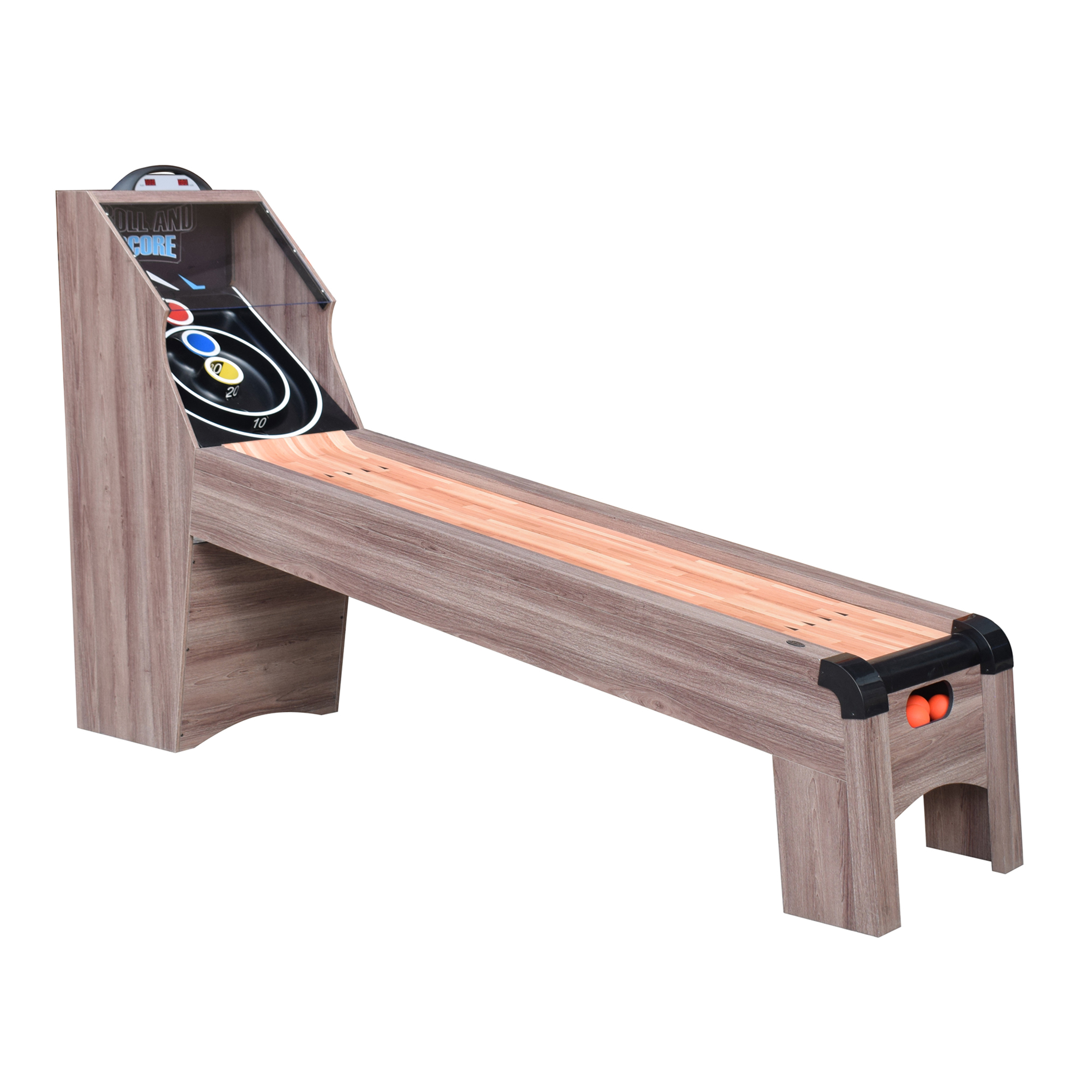 Shooting Star 9-ft Roll Hop and Score Arcade Game Table with LED Scoring | BG50375