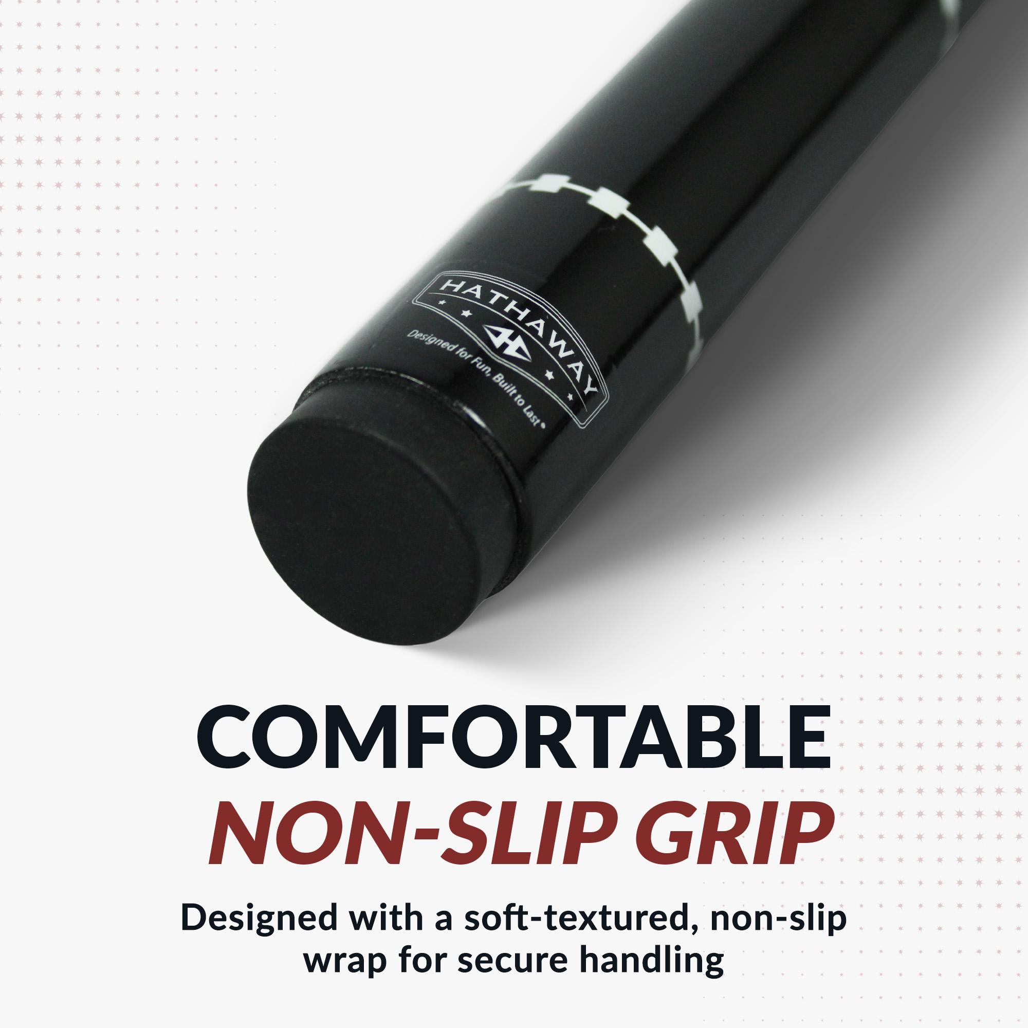 Conquest 58-in Cue Stick - Fiberglass - Black | BG2561BK image 4
