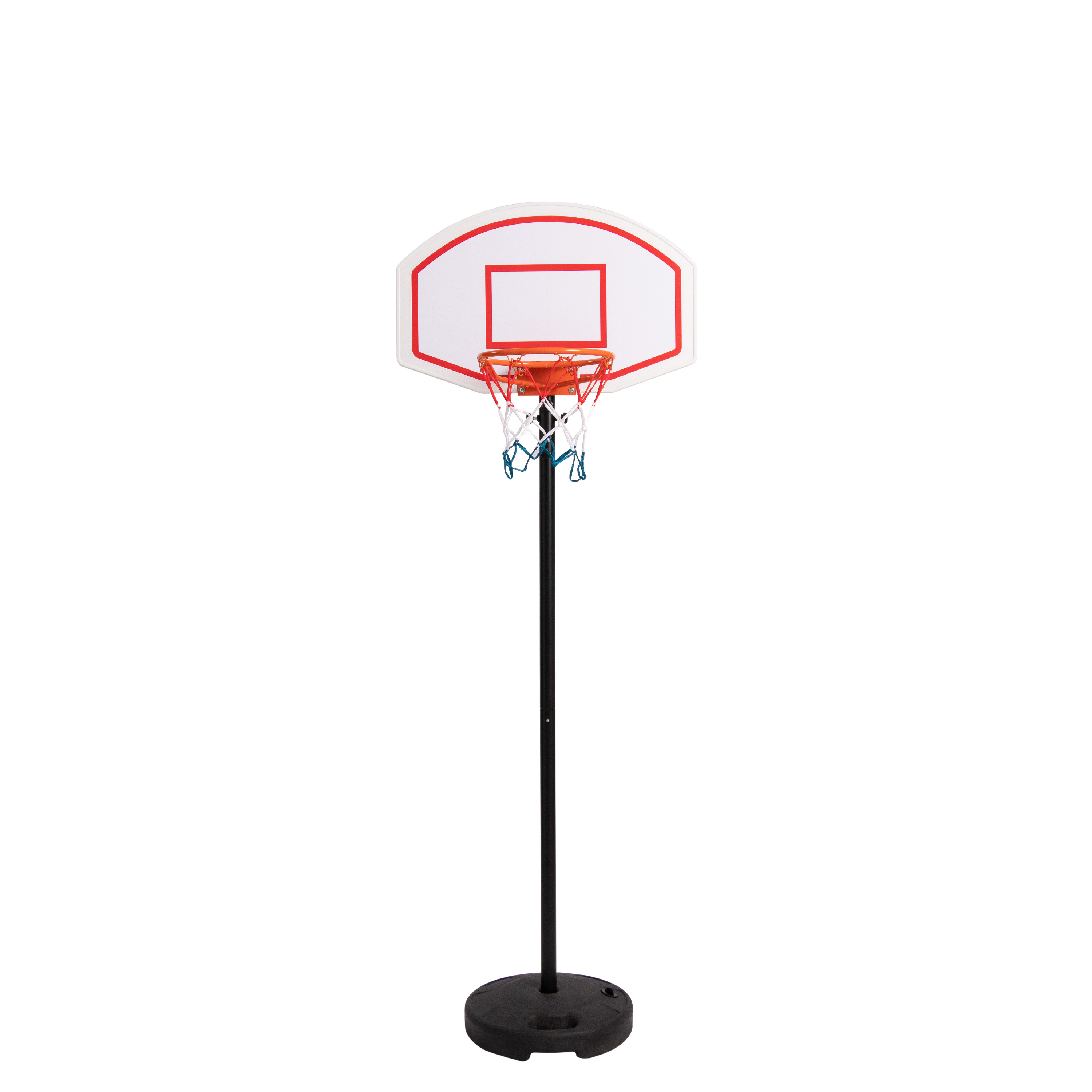Streetball 79-in High Adjustable Portable Basketball System - White | BG50365 - product image