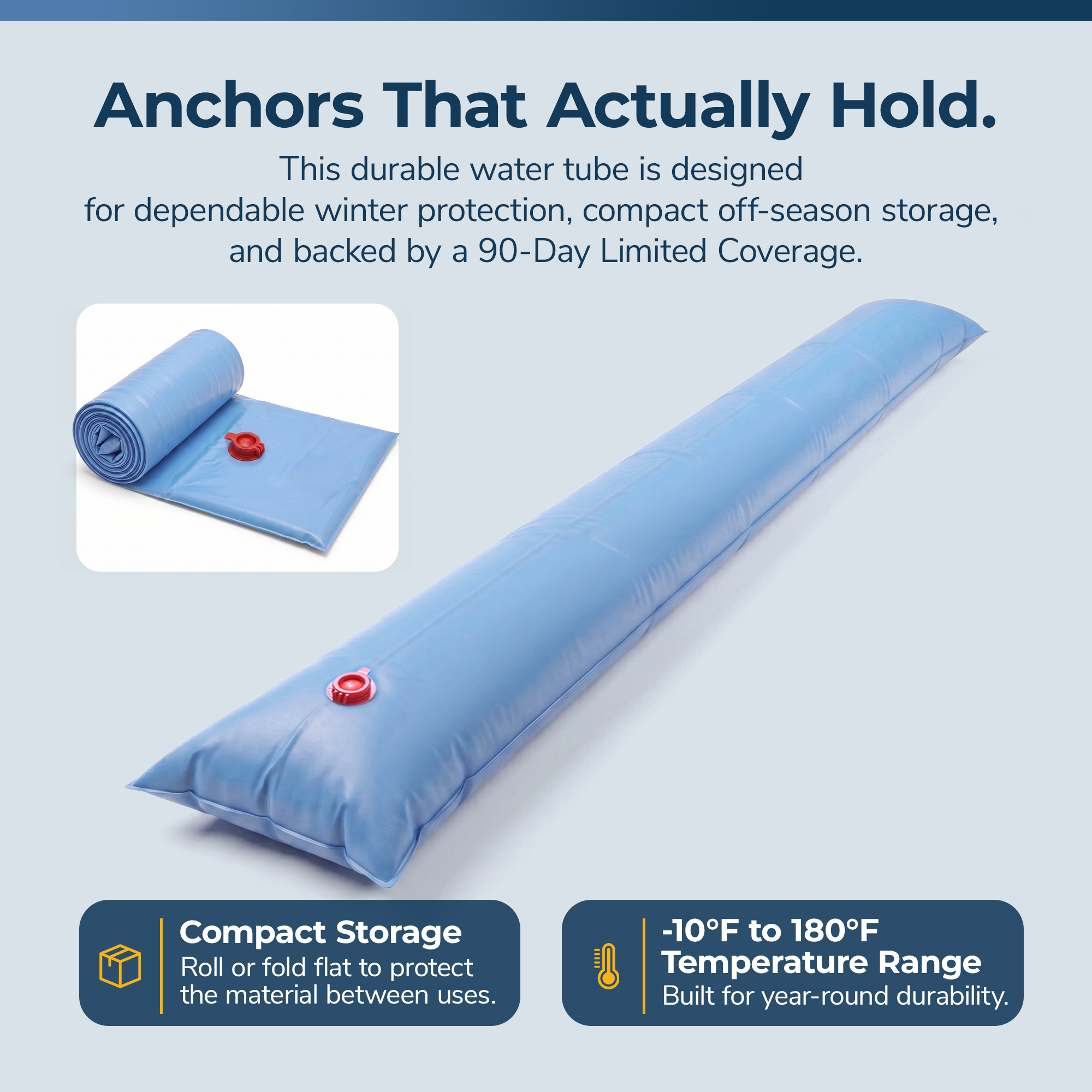 10-ft Single Water Tube for Winter Pool Cover - Each | NW120 image 8