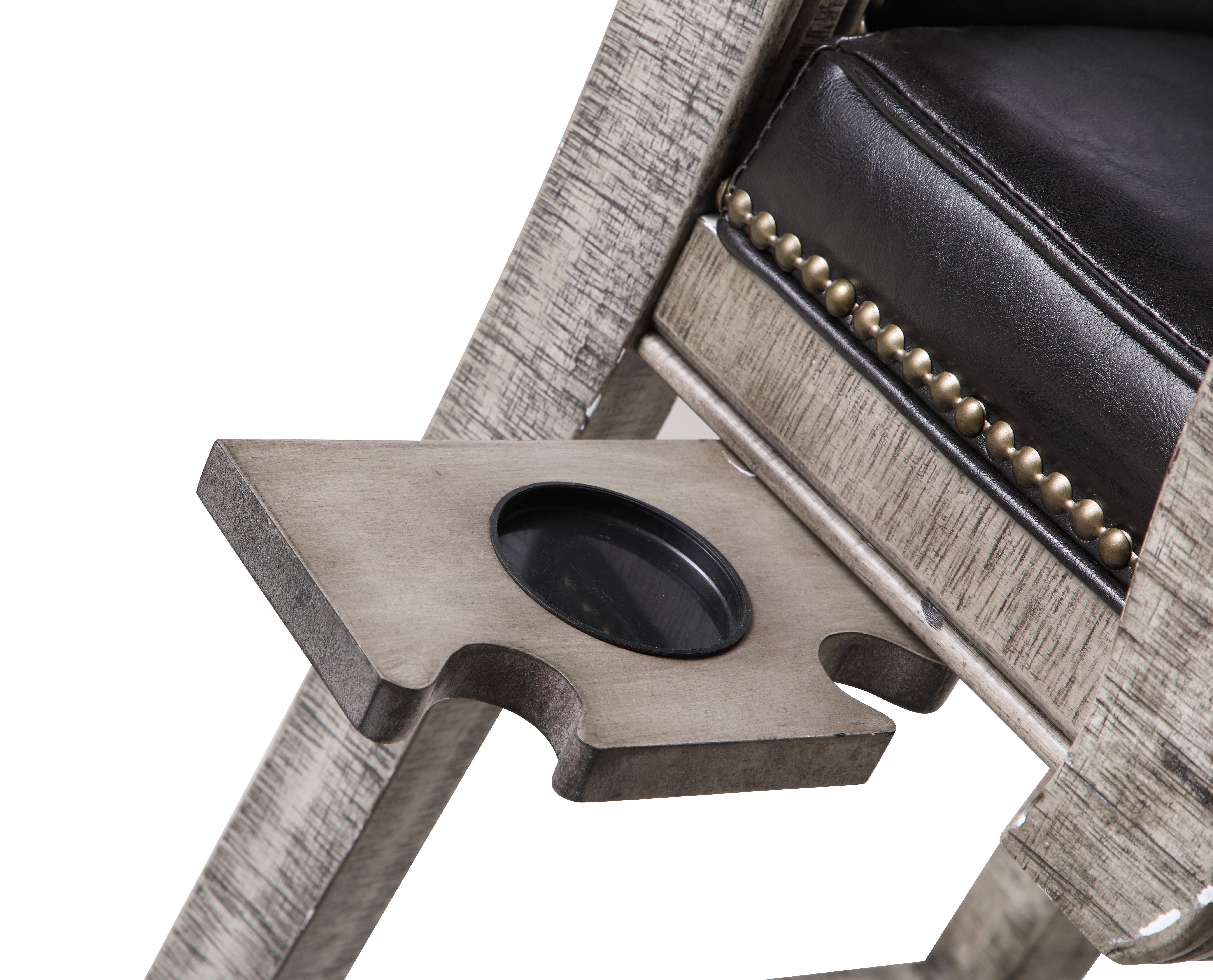 Montecito 29-in High Top Deluxe Spectator Chair - Rustic Gray | BG5023 image 6