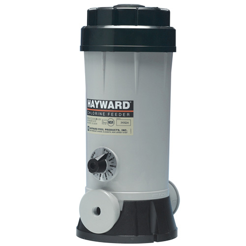Hayward Auto Chlorine Feeder Open Line, ABS, 4.2 lb | CL110EF - product image