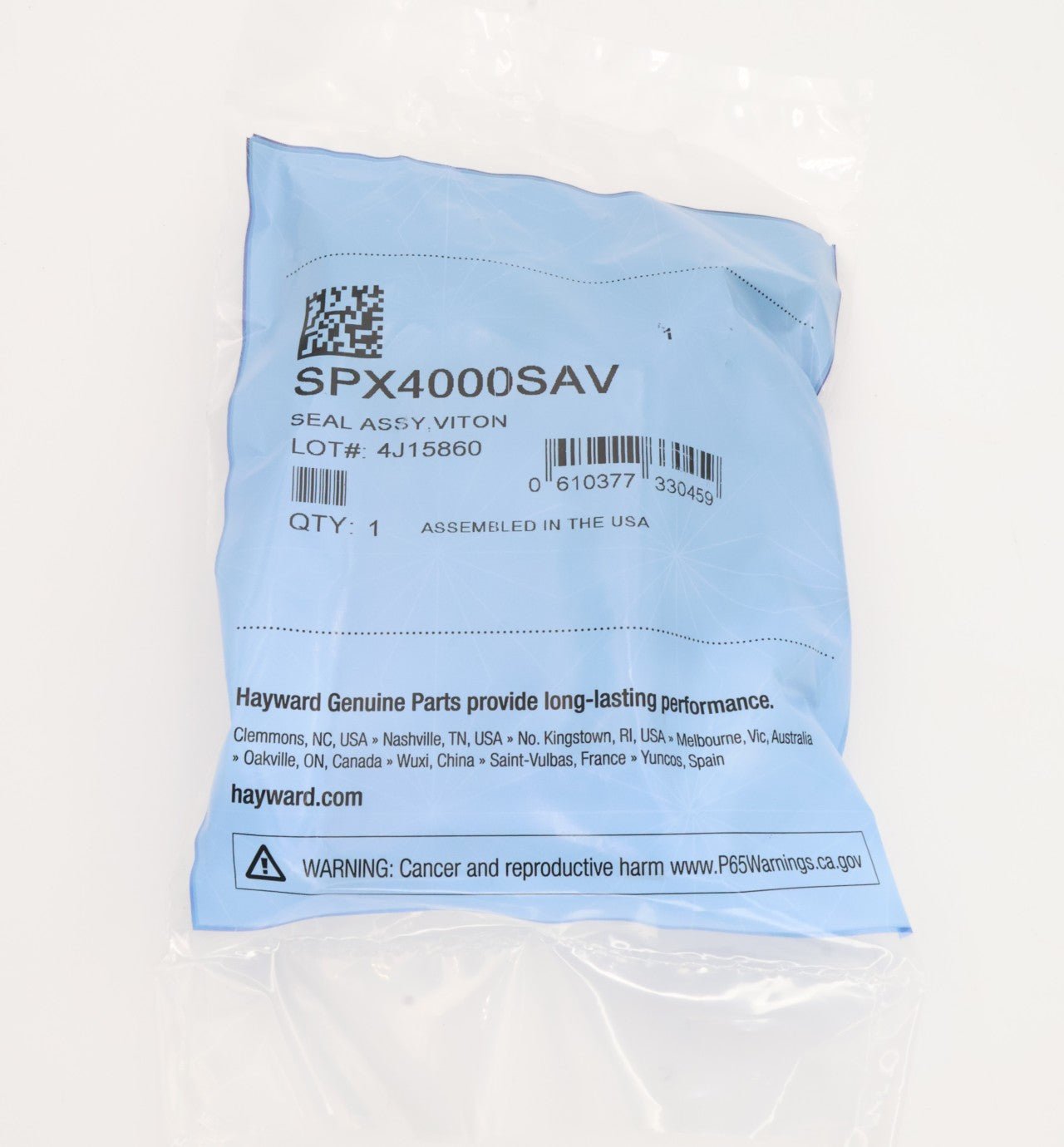 Hayward TriStar Viton Seal Assembly | SPX4000SAV image 4