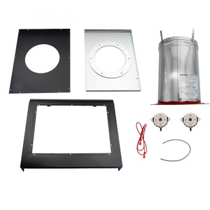 Universal H-Series Indoor Vent Kit Matrix Horz 300 Indr 8" Adptr (Open Line) | UHXPOSHZ13008 - product image